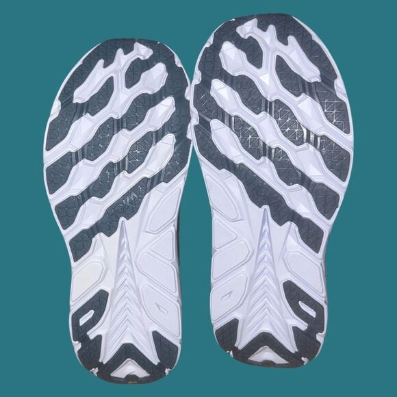 NWOB Men’s Hoka One One Clifton 8 Real Teal/Aquarelle  Running Shoes Sneakers 8. - Picture 9 of 9
